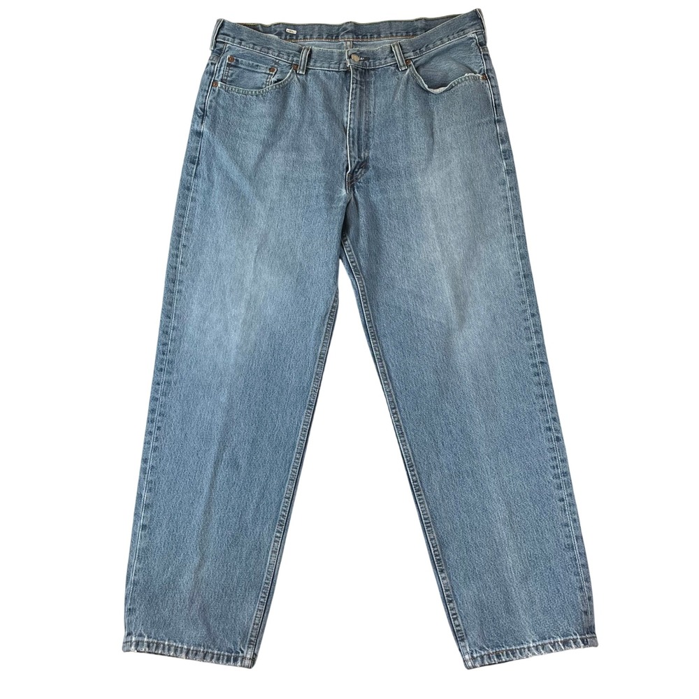 Levis 550 Relaxed Fit Jeans Mens 40x32 (Fit 39x30) Blue Denim Medium Wash